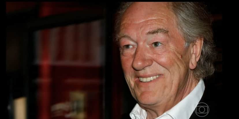Michael Gambon morreu aos 82 anos (Foto: Reprodução / Bom Dia Brasil da Globo) Michael Gambon morreu aos 82 anos (Foto: Reprodução / Bom Dia Brasil da Globo)