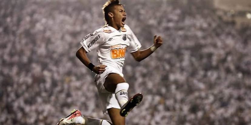 Neymar no Santos (Reprodução - Internet) Neymar no Santos (Reprodução - Internet)