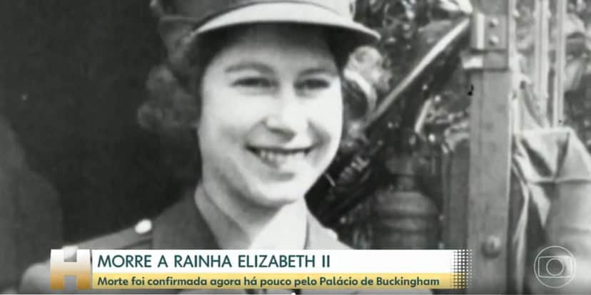 Rainha Elizabeth II (Foto: Reprodução / Jornal Hoje da Globo) Rainha Elizabeth II (Foto: Reprodução / Jornal Hoje da Globo)