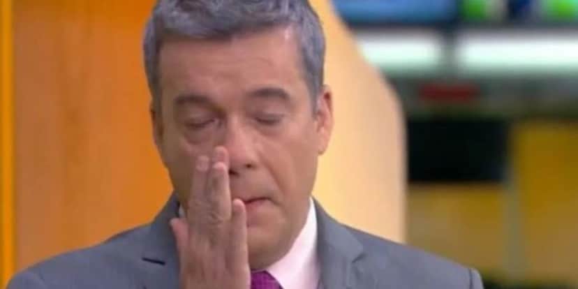 Roberto Kovalick chorou na Globo (Foto: Reprodução/ Internet) Roberto Kovalick chorou na Globo (Foto: Reprodução/ Internet)