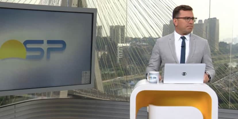 Rodrigo Bocardi no Bom Dia São Paulo (Foto: Reprodução / Globo) Rodrigo Bocardi no Bom Dia São Paulo (Foto: Reprodução / Globo)