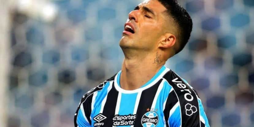 Suaréz no Grêmio - Foto: Internet