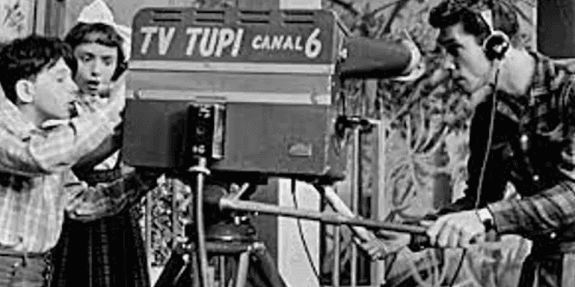 TV Tupi, antigo canal 6 (Foto: Reprodução, UOL) TV Tupi, antigo canal 6 (Foto: Reprodução, UOL)
