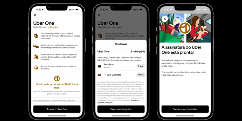 Uber One (Foto: Reprodução, site daoUber) Uber One (Foto: Reprodução, site daoUber)