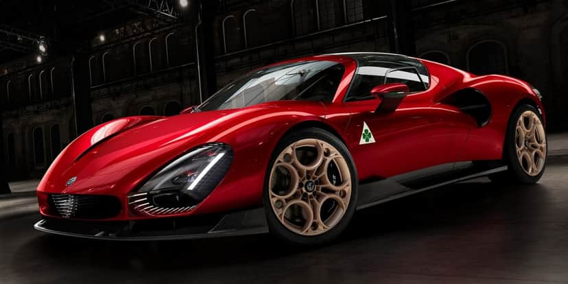 Alfa Romeo 33 Stradale (Foto: Divulgação) Alfa Romeo 33 Stradale (Foto: Divulgação)