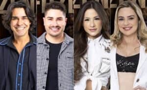 André, Lucas, Nathalia e Rachel se deram mal e correm risco de eliminação em A Fazenda 15 (Foto: Reprodução / Record TV) André, Lucas, Nathalia e Rachel se deram mal e correm risco de eliminação em A Fazenda 15 (Foto: Reprodução / Record TV)