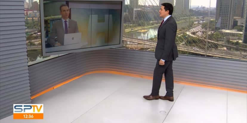 Cesar Tralli e Alan Severiano no "SP1" (Foto: Reprodução/TV Globo) Cesar Tralli e Alan Severiano no "SP1" (Foto: Reprodução/TV Globo)