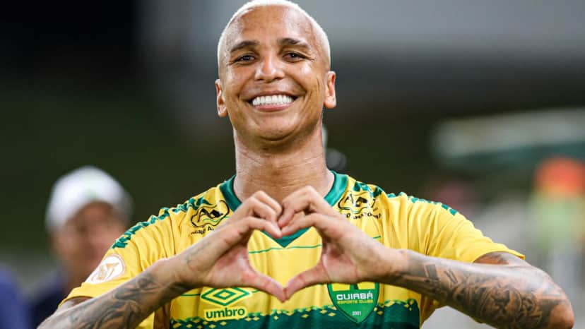 Deyverson é jogador do Cuiabá (Foto: Divulgação)