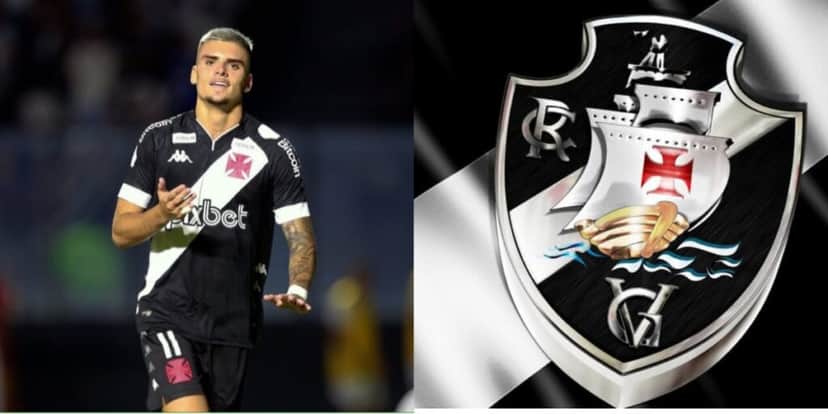 Gabriel Pec no Vasco - (Foto: Reprodução / Internet) Gabriel Pec no Vasco - (Foto: Reprodução / Internet)