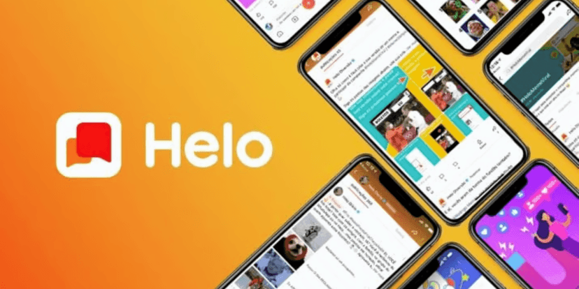 Helo, da ByteDance (Reprodução/Internet) Helo, da ByteDance (Reprodução/Internet)