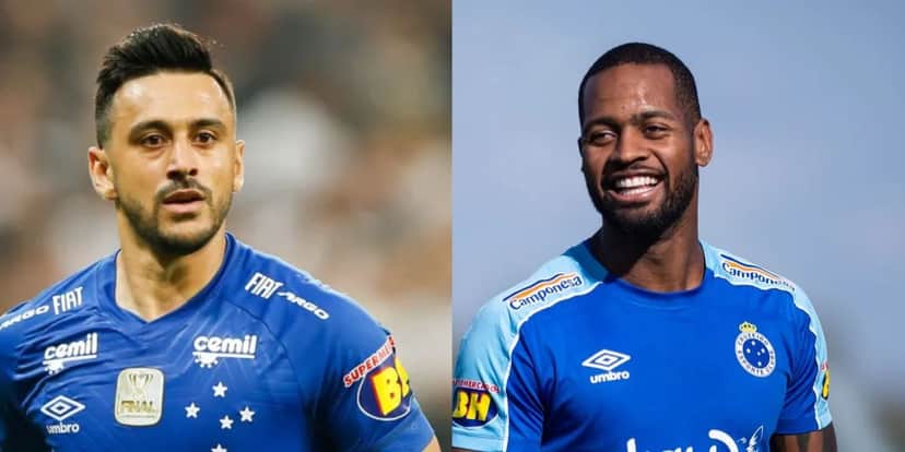 Robinho e Cruzeiro quando jogavam no Cruzeiro - (Foto: Internet) Robinho e Cruzeiro quando jogavam no Cruzeiro - (Foto: Internet)