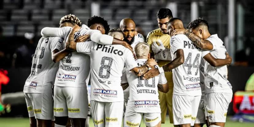 Time do Santos - (Foto: Internet) Time do Santos - (Foto: Internet)