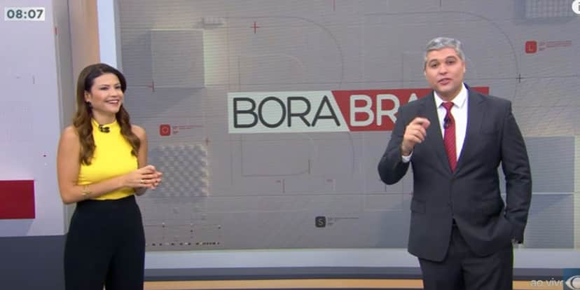 O Bora Brasil é o programa que abre todos os dias o jornalismo na Band (Reprodução: Band) O Bora Brasil é o programa que abre todos os dias o jornalismo na Band (Reprodução: Band)