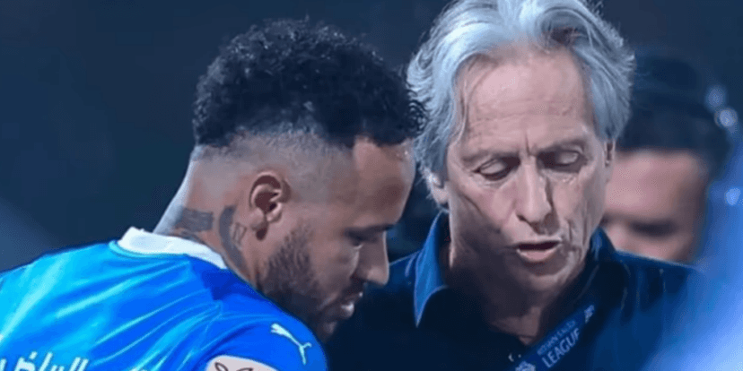 O técnico de futebol do Al-Hilal, Jorge Jesus e Neymar (Foto: Divulgação / Al Hilal) O técnico de futebol do Al-Hilal, Jorge Jesus e Neymar (Foto: Divulgação / Al Hilal)