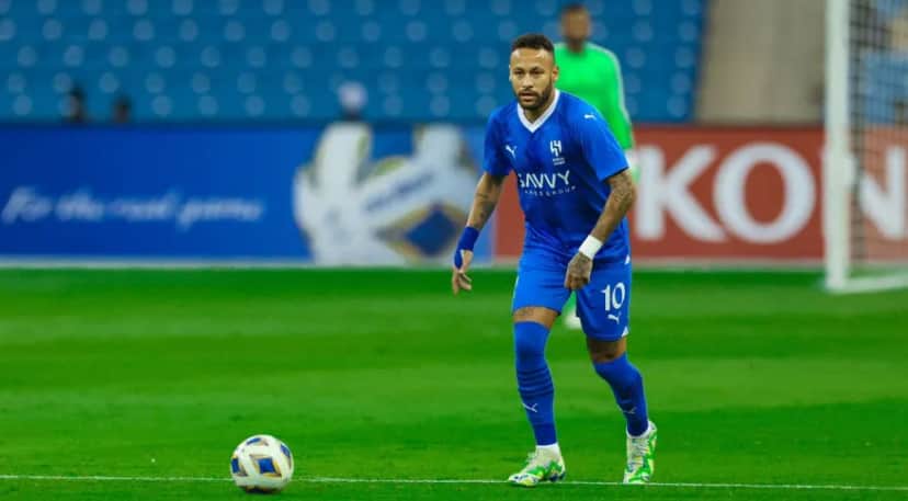 Neymar Pelo Al Hilal (Reprodução/Internet) Neymar Pelo Al Hilal (Reprodução/Internet)