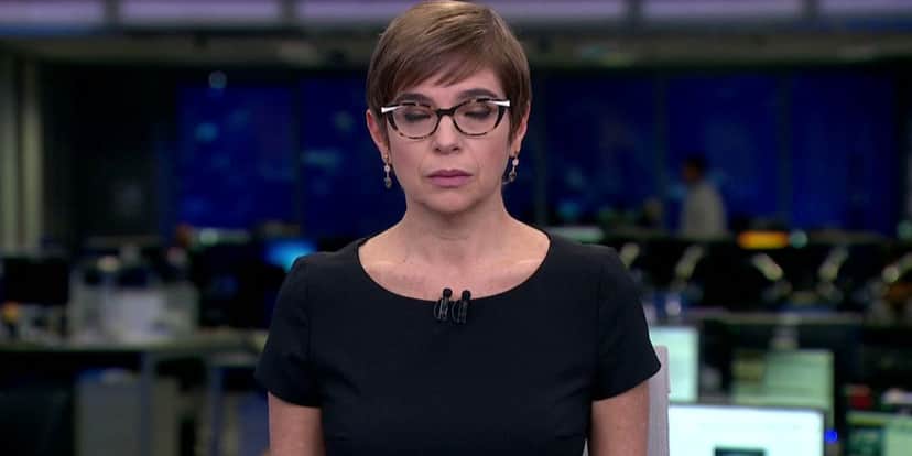 Renata Lo Prete caiu no choro na Globo (Foto: Reprodução/ Internet) Renata Lo Prete caiu no choro na Globo (Foto: Reprodução/ Internet)