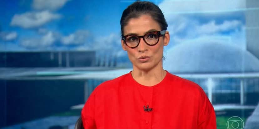 Renata Vasconcellos comanda todas as noites o Jornal Nacional (Reprodução: Globo) Renata Vasconcellos comanda todas as noites o Jornal Nacional (Reprodução: Globo)