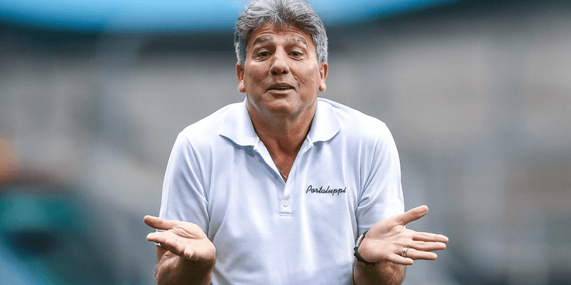 Renato Gaúcho, do Grêmio (Foto: Internet) Renato Gaúcho, do Grêmio (Foto: Internet)