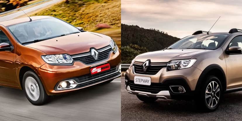 Logan e Stepway vão tem o fim de sua linha de produção em outubro (Reprodução: Montagem TV Foco) Logan e Stepway vão tem o fim de sua linha de produção em outubro (Reprodução: Montagem TV Foco)