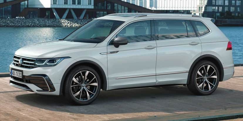 O Tiguan Allspace vai retornar ao Brasil, depois de sair de linha em 2021 (Reprodução: Internet) O Tiguan Allspace vai retornar ao Brasil, depois de sair de linha em 2021 (Reprodução: Internet)