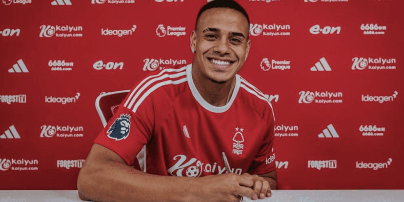 Murillo é o novo reforço do Nottingham Forest (Reprodução/Internet) Murillo é o novo reforço do Nottingham Forest (Reprodução/Internet)