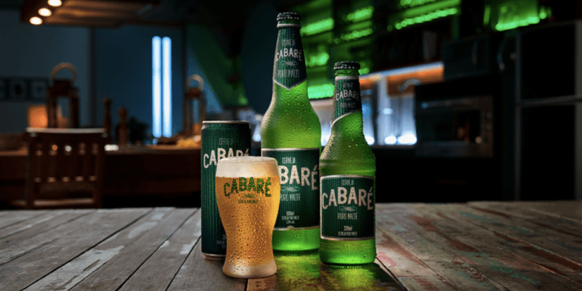 Cerveja Cabaré (Reprodução/Grupo Petróplis)