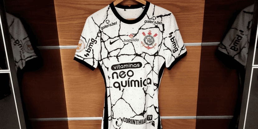 Camisa do Corinthians (Reprodução/Internet) Camisa do Corinthians (Reprodução/Internet)