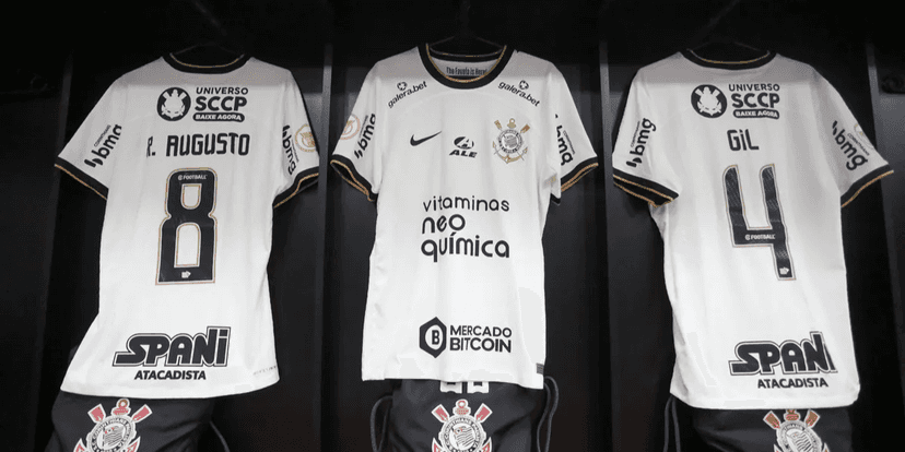 Camisa do Corinthians (Reprodução/Internet) Camisa do Corinthians (Reprodução/Internet)