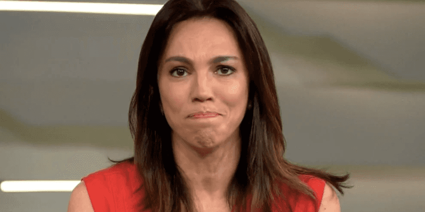 Ana Paula Araújo chorando ao falar de Glória Maria - Foto Globo Ana Paula Araújo chorando ao falar de Glória Maria - Foto Globo