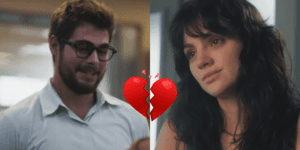 Hélio e Petra em Terra e Paixão (Reprodução/Montagem TV Foco) Hélio e Petra em Terra e Paixão (Reprodução/Montagem TV Foco)