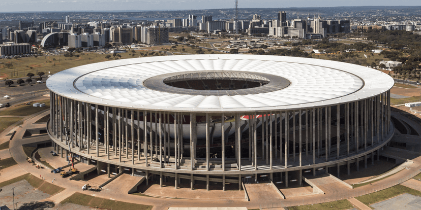 Estádio Mané Garrincha (Reprodução/Internet) Estádio Mané Garrincha (Reprodução/Internet)