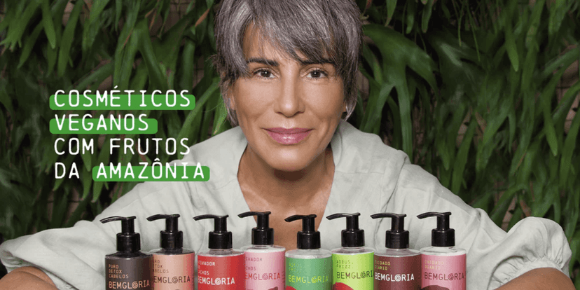 Glória Pires dona de marca de cosméticos (Reprodução/internet) Glória Pires dona de marca de cosméticos (Reprodução/internet)