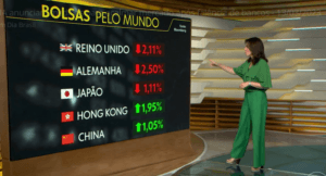 Ana Paula Araújo no Bom Dia Brasil - Foto Globo Ana Paula Araújo no Bom Dia Brasil - Foto Globo