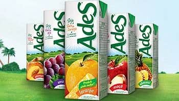 Caixas do suco Ades - Reprodução Veja Caixas do suco Ades - Reprodução Veja