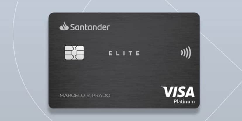 Cartão Elite (Foto: Reprodução / Santander) Cartão Elite (Foto: Reprodução / Santander)