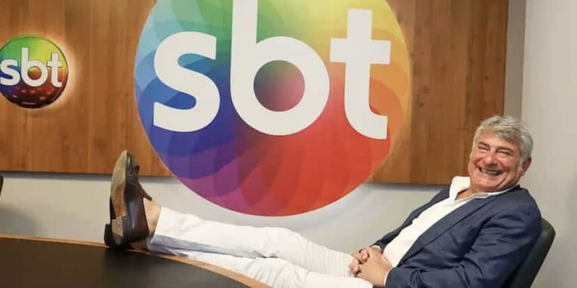 Cléber Machado no SBT (Foto: Reprodução / Instagram) Cléber Machado no SBT (Foto: Reprodução / Instagram)