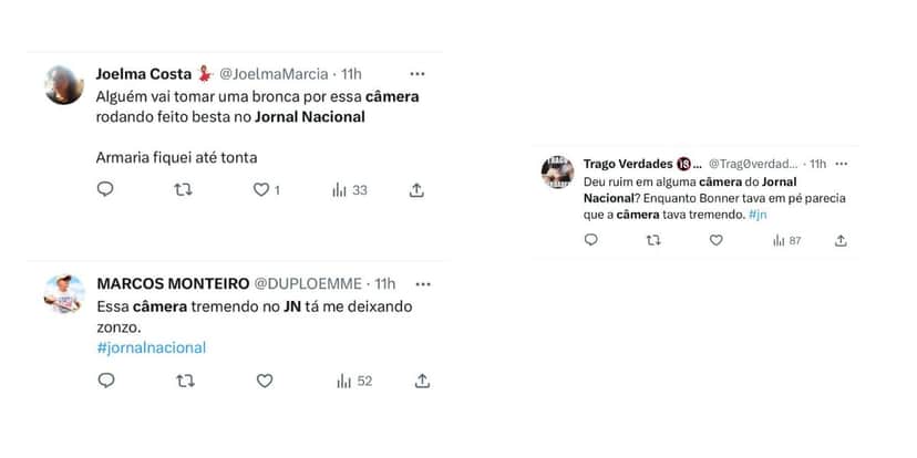 Comentários do público (Foto: Reprodução / Twitter) Comentários do público (Foto: Reprodução / Twitter)