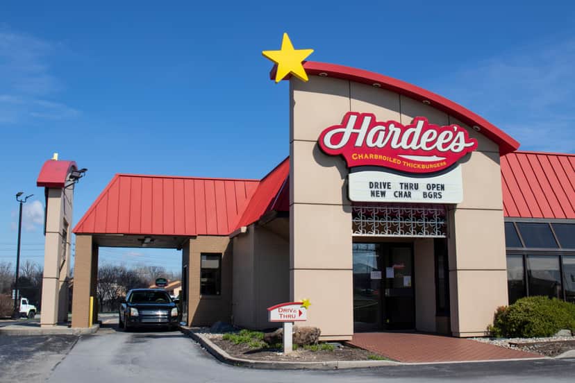 Hardee's. Foto: Reprodução/Internet Hardee's. Foto: Reprodução/Internet