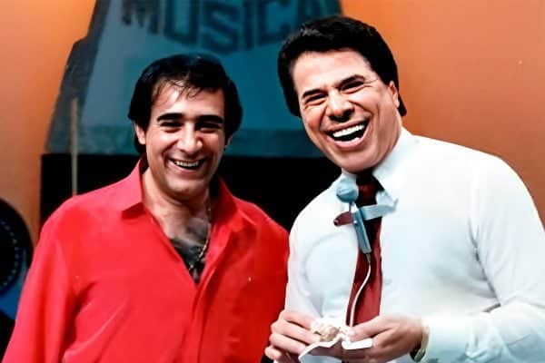 Lombardi com Silvio Santos - Foto Internet Lombardi com Silvio Santos - Foto Internet