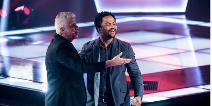 Lulu Santos e Rafael Dias no The Voice Brasil (Foto: Reprodução / GShow) Lulu Santos e Rafael Dias no The Voice Brasil (Foto: Reprodução / GShow)