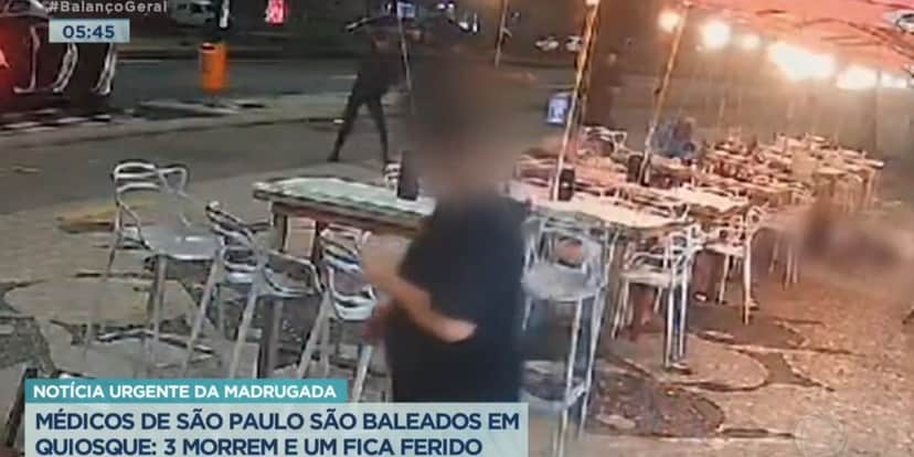 Médicos foram vítimas de crime (Foto: Reprodução / Balanço Geral da Record) Médicos foram vítimas de crime (Foto: Reprodução / Balanço Geral da Record)