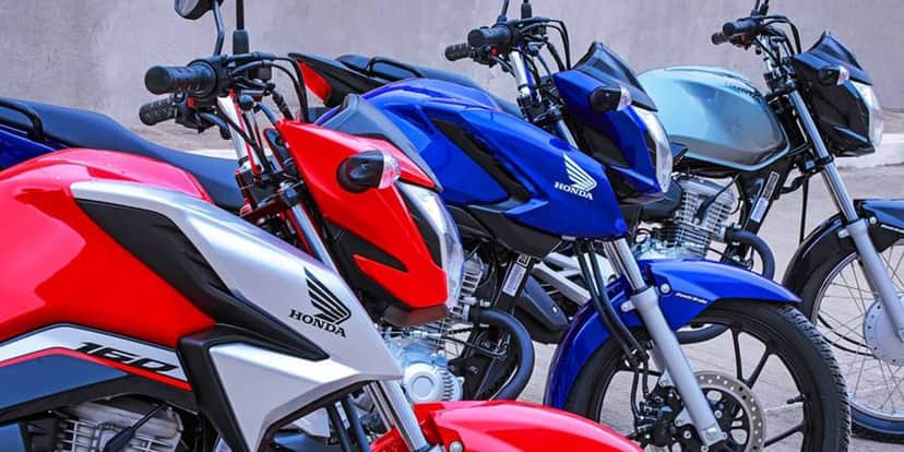 Motos Honda (Foto: Reprodução, Motorline) Motos Honda (Foto: Reprodução, Motorline)