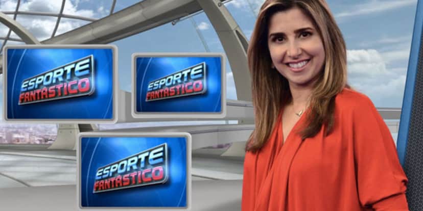 Mylena Ciribelli no Esporte Fantástico (Foto: Reprodução / Record) Mylena Ciribelli no Esporte Fantástico (Foto: Reprodução / Record)