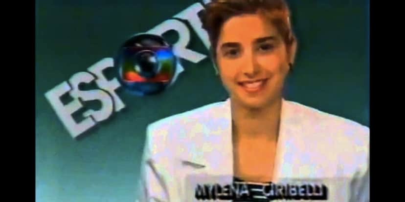 Mylena Ciribelli no Globo Esporte (Foto: Reprodução / Globo) Mylena Ciribelli no Globo Esporte (Foto: Reprodução / Globo)