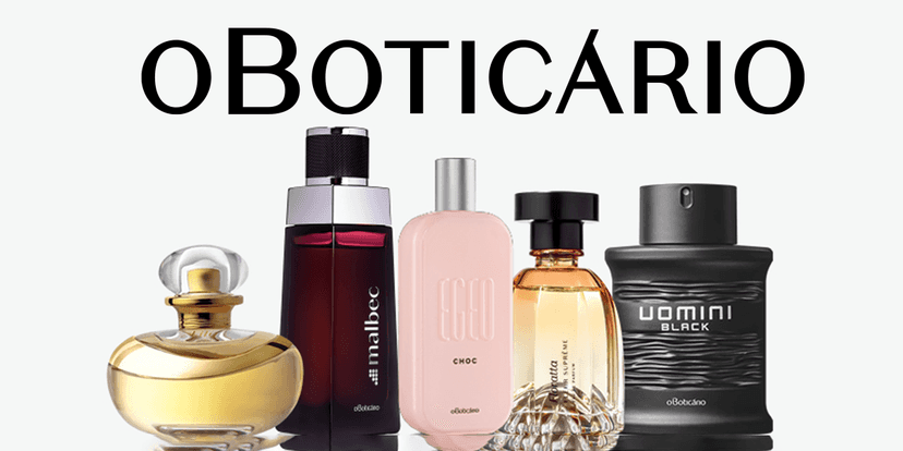 Perfumes o Boticário (Foto: Reprodução, Montagem, TV Foco) Perfumes o Boticário (Foto: Reprodução, Montagem, TV Foco)