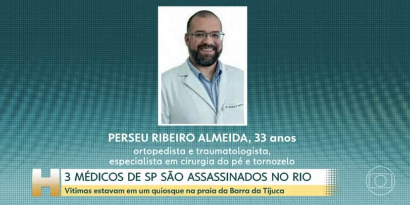 Perseu Ribeiro Almeida (Foto: Reprodução / Jornal Hoje da Globo) Perseu Ribeiro Almeida (Foto: Reprodução / Jornal Hoje da Globo)