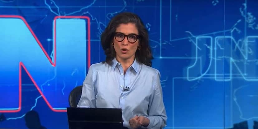 Renata Vasconcellos no Jornal Nacional (Foto: Reprodução / Globo) Renata Vasconcellos no Jornal Nacional (Foto: Reprodução / Globo)