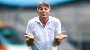 Renato Gaúcho no Grêmio - Foto Internet