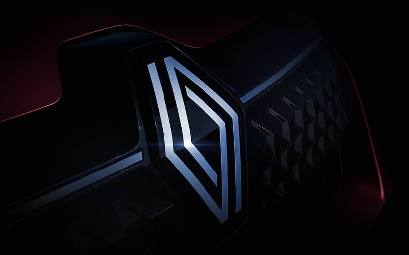 Novo logo da Renault que vai ser apresentado ao Kardian (Foto: Divulgação) Novo logo da Renault que vai ser apresentado ao Kardian (Foto: Divulgação)