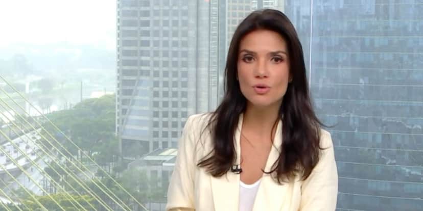 Sabina Simonato no Bom Dia São Paulo (Foto: Reprodução / Globo) Sabina Simonato no Bom Dia São Paulo (Foto: Reprodução / Globo)
